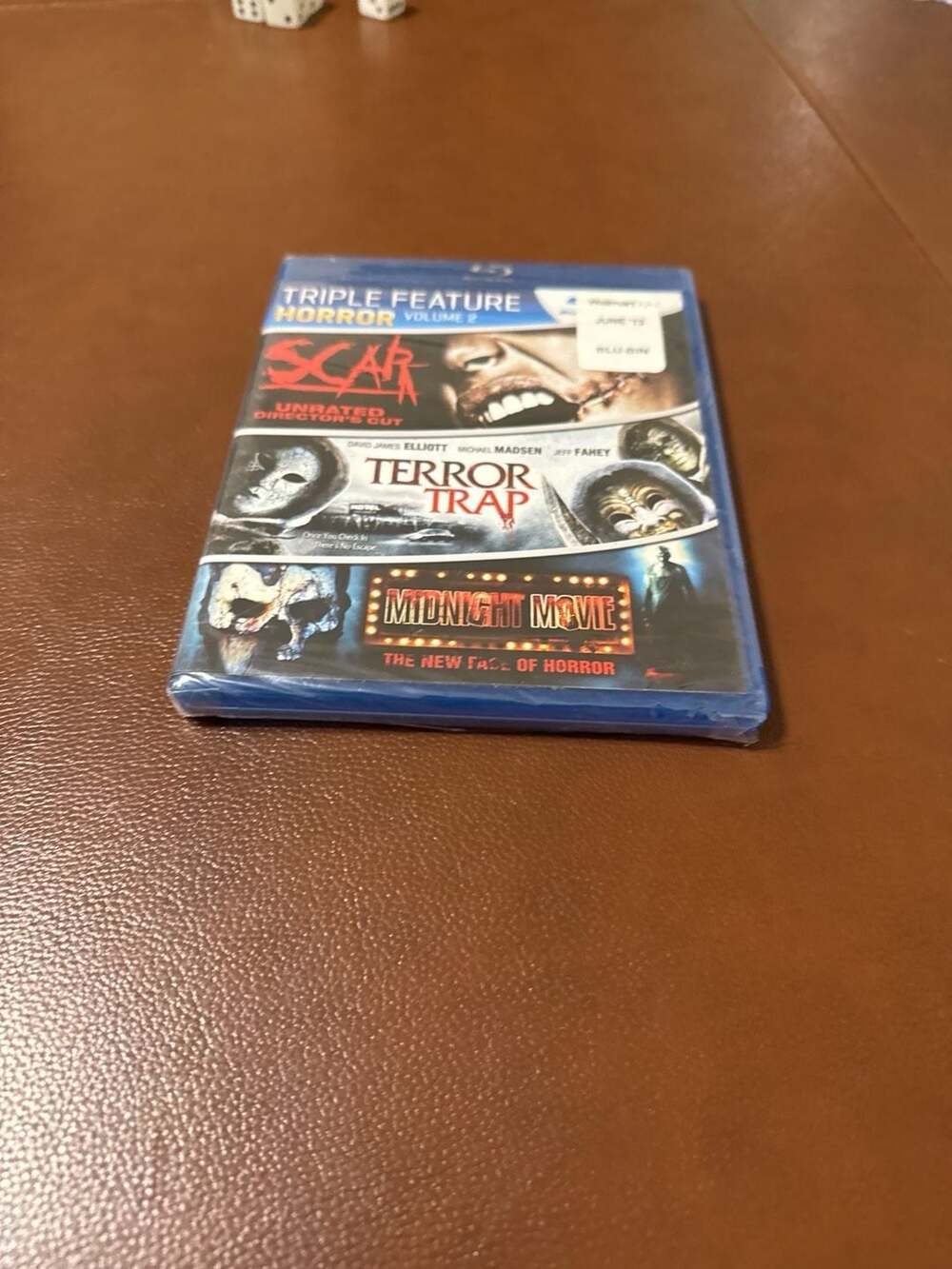 Triple Feature Horror Volume 2 (Blu-ray) - Scar / Terror Trap / Midnight Movie